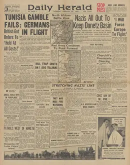 Dnipropetrovsk: Daily Herald - Red Army advance on the Eastern Front