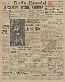 Dnepropetrovsk: Daily Herald - Red Army advance on the Eastern Front