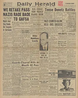 Arakan: Daily Herald - Red Army advance on the Eastern Front