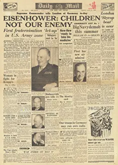 Levant: Daily Mail - Eisenhower discusses non-fraternisation