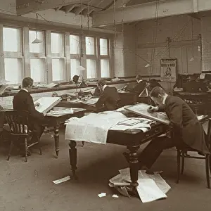 Illustrators: Daily Mail newspaper artists office