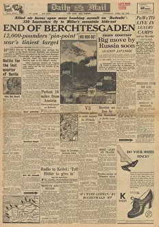 Modena: Daily Mail front page Battle for Berlin
