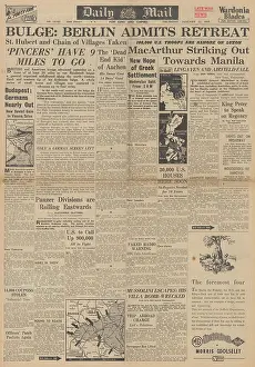 Scobie: Daily Mail front page Battle of the Bulge