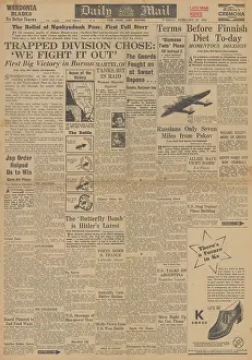 Rogachev: Daily Mail front page Battle for Burma