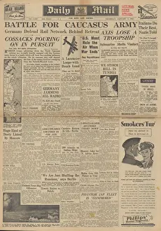 Nalchik: Daily Mail front page Battle for the Caucasus