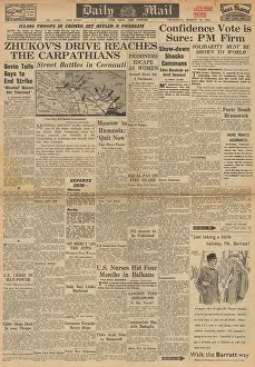 Kleist: Daily Mail front page Battle for Cernauti