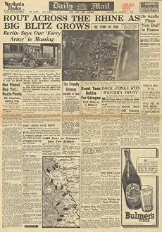 Monchengladbach: Daily Mail front page Battle for Cologne