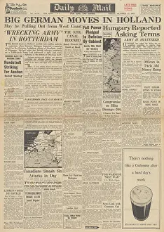 Swinton: Daily Mail front page Battle for Holland