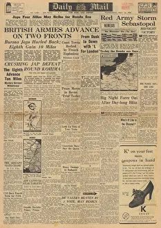 Inkerman: Daily Mail front page battle for Kohima