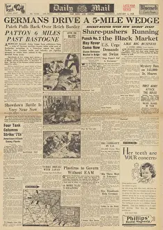 Papandreou: Daily Mail front page Battle of the Saar