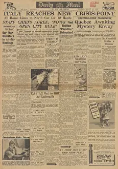 Randazzo: Daily Mail front page Battle for Sicily
