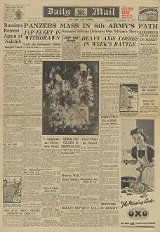 Nalchik: Daily Mail front page Battle of Stalingrad