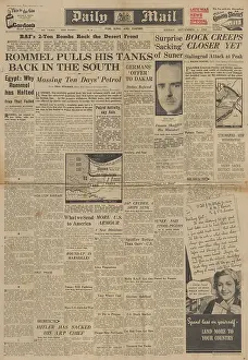 Serrano: Daily Mail front page Battle of Stalingrad