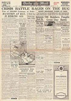 Zhitomir: Daily Mail front page Battles on the River Bug