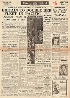 Isaacs: Daily Mail front page Britain to double Pacific fleet