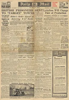 Lyttelton: Daily Mail front page British POWs as human shields