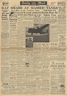 Smuts: Daily Mail front page Empire Conference