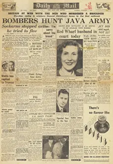Batavia: Daily Mail front page murder of Ivy Nettleton