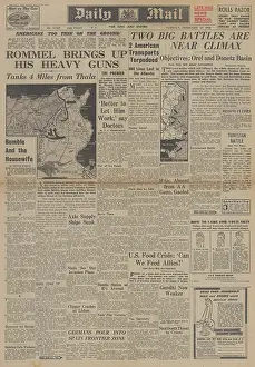 Mallory: Daily Mail front page Red Army advance on the Eastern Front