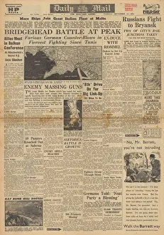 Sasso: Daily Mail front page Red Army in Bryansk