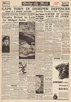 Alten: Daily Mail front page Red Army enter Gomel