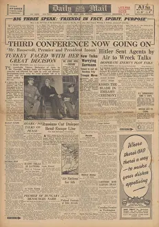 Camino: Daily Mail front page Tehran Conference