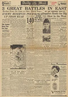 Troopship: Daily Mail front page VC awarded to John Grayburn