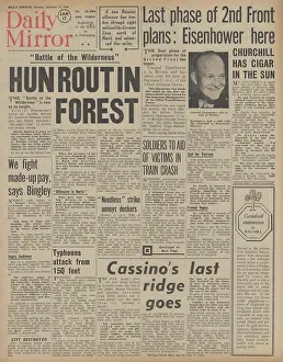 Zhitomir: Daily Mirror front page Ilford train disaster