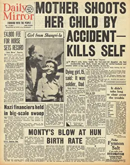 Myrtil: Daily Mirror front page Murder of Daphne Bacon