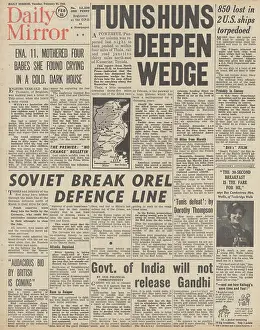 Mallory: Daily Mirror - Red Army advance on the Eastern Front