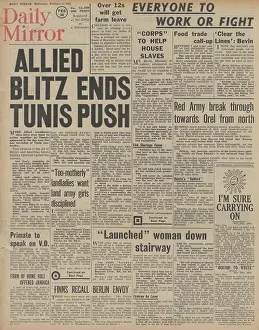 Dnipropetrovsk: Daily Mirror - Red Army advance on the Eastern Front