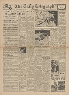 Longstop: The Daily Telegraph - Allies capture Tunis & Bizerte