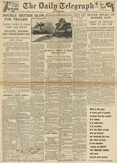 Stauffenberg: The Daily Telegraph - Assassination attempt on Hitler