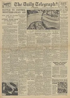 Chastise: The Daily Telegraph - Battle to control Mediterranean