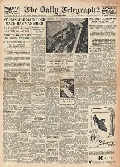Toungoo: Daily Telegraph British Commando Raid Docks at St.Nazaire
