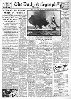 Mcleod: Daily Telegraph British Commandos raid the Lofoten Islands