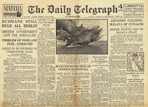 Barham: The Daily Telegraph - Food and fuel problems in Berlin