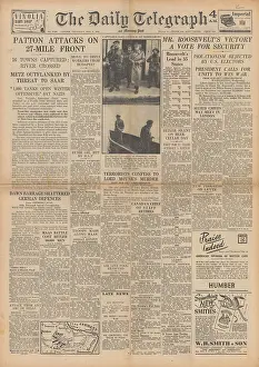 Dewey: The Daily Telegraph - German surrender at Middelburg
