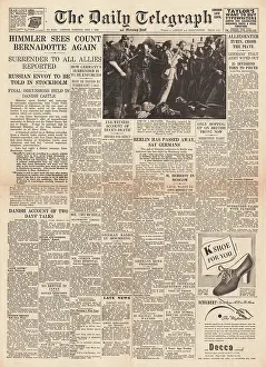 Petacci: The Daily Telegraph front page Battle for Berlin