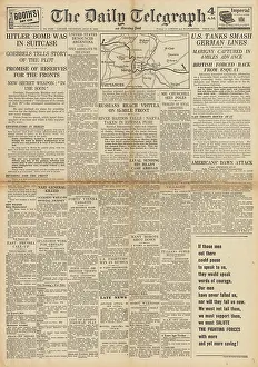Stauffenberg: The Daily Telegraph front page Battle for Normandy