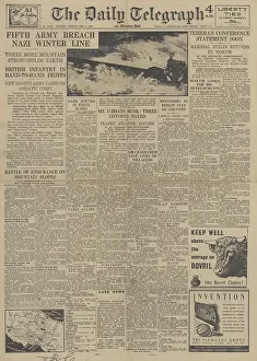 Vito: The Daily Telegraph front page Tehran Conference