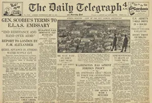 Osnabruck: The Daily Telegraph front page unrest in Greece