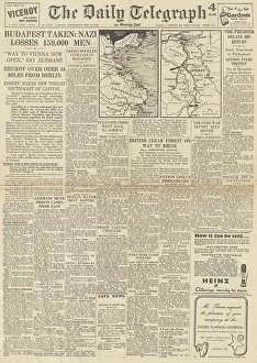 Hodges: The Daily Telegraph front page Yalta Conference
