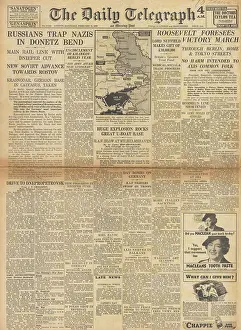 Nuffield: The Daily Telegraph - Red Army advance on Eastern Front