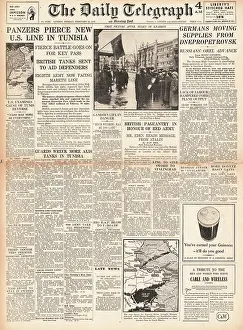 Dnepropetrovsk: The Daily Telegraph - Red Army advance on the Eastern Front