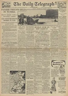 Dnepropetrovsk: The Daily Telegraph - Red Army advance on the Eastern Front