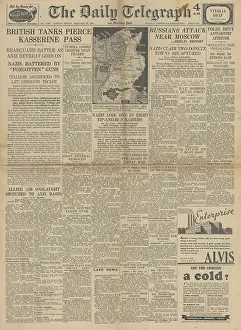 Dnepropetrovsk: The Daily Telegraph - Red Army advance on the Eastern Front