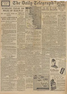 Hamm: The Daily Telegraph - Red Army advance on Eastern Front