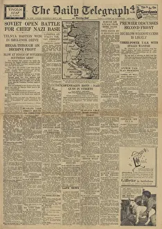 Corned: The Daily Telegraph - Red Army advance on Eastern Front