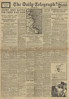 Corned: The Daily Telegraph - Red Army advance on Eastern Front